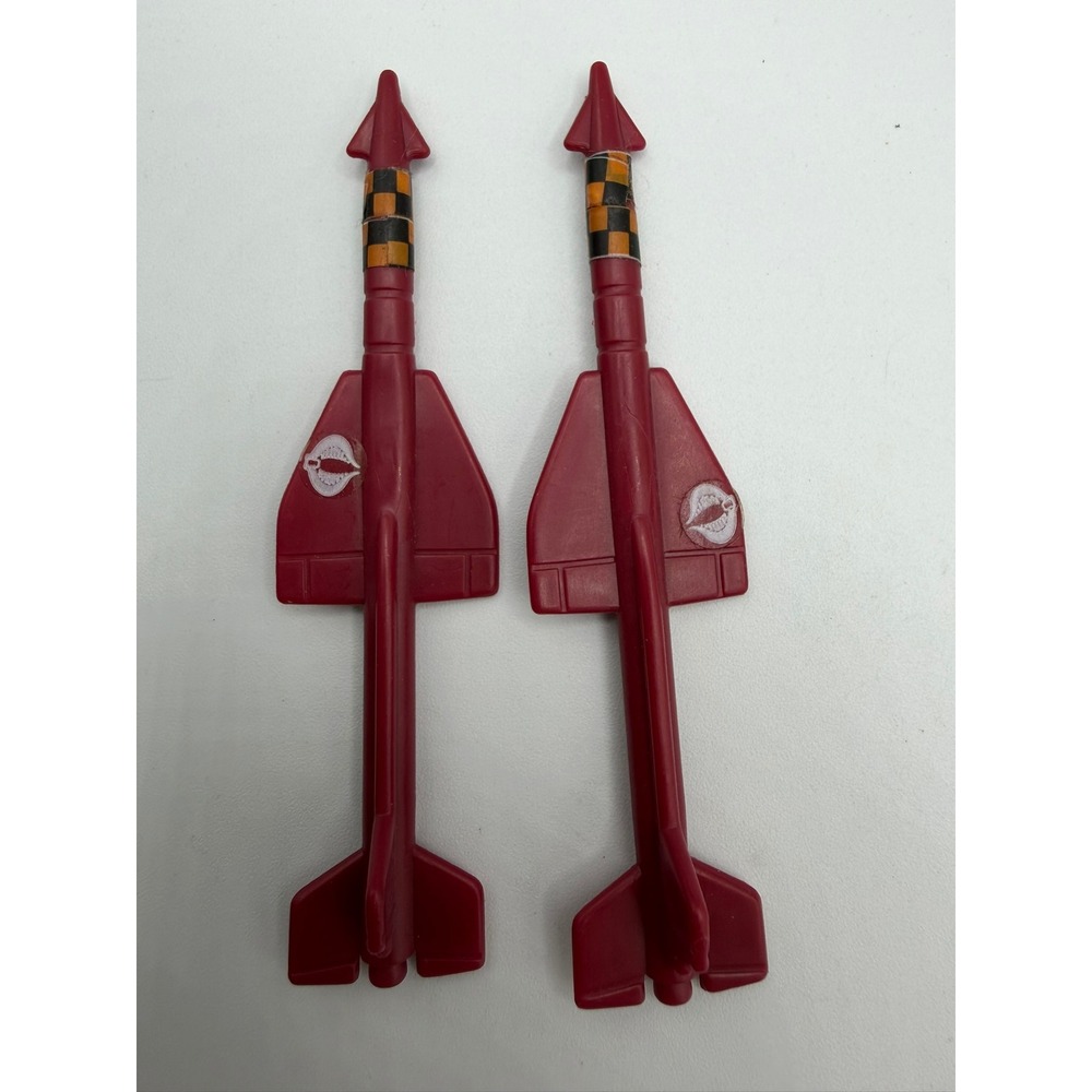 Vintage GI Joe Cobra Mamba Red Missiles Set of 2 Vehicle Parts M-4154-1 M-4154-2